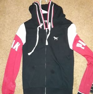Pink hoodie